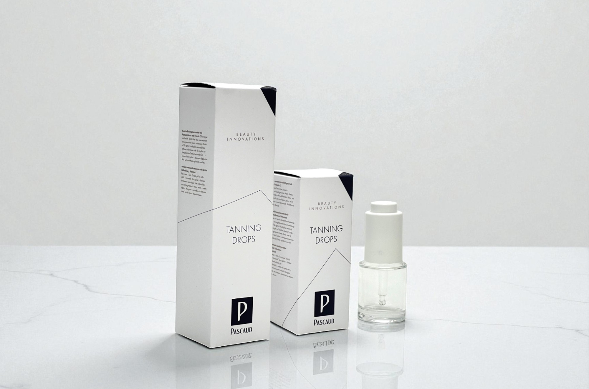 Bedrukt cosmetica productverpakking van vouwkarton voor skincare.